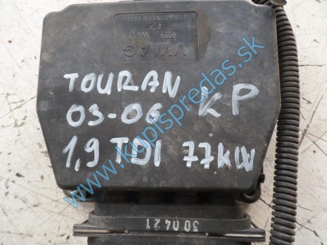 podtlaky na vw volkswagen touran 1,9tdi, 03G131051AB, 6Q0131051AB